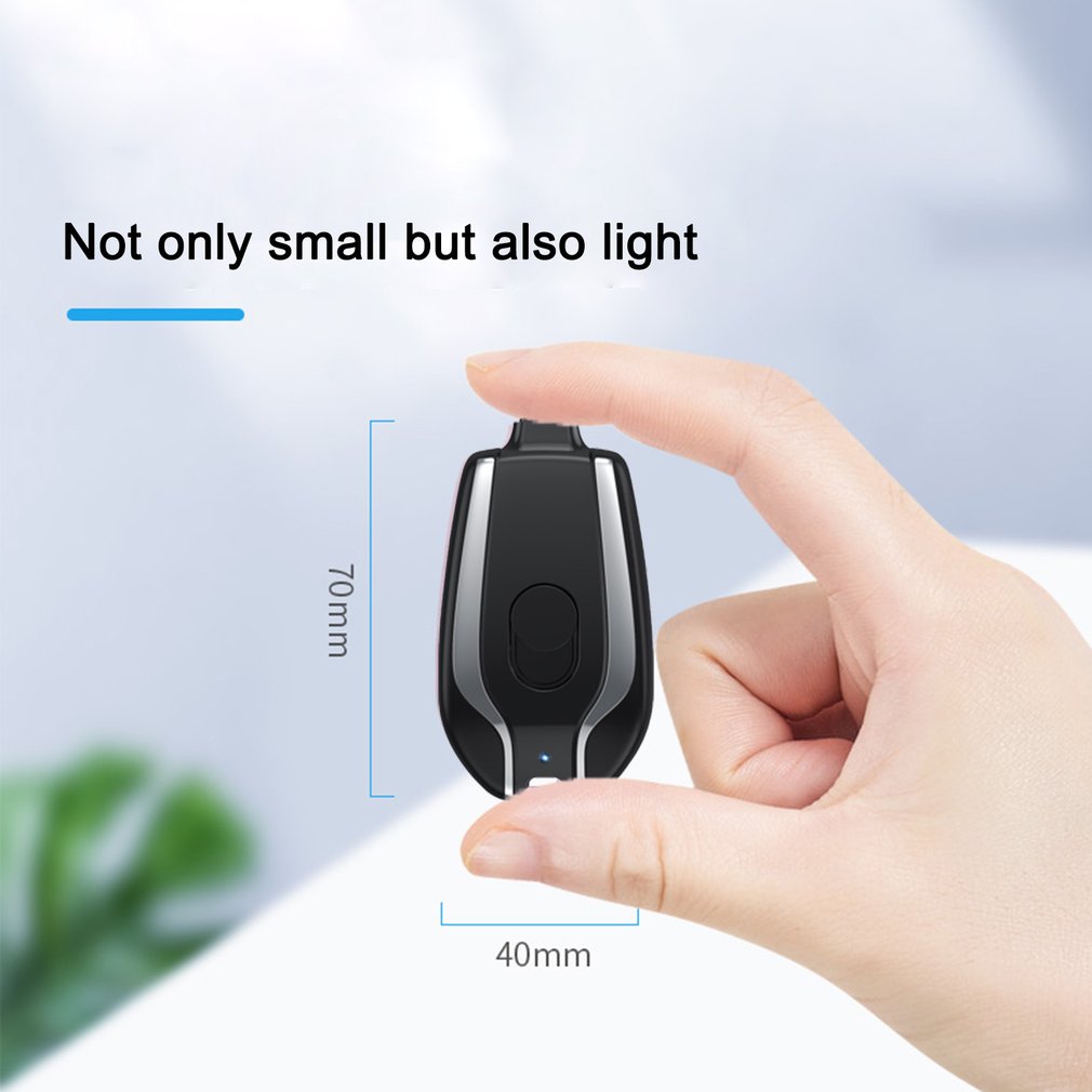 Emergency Pod Keychain Charger