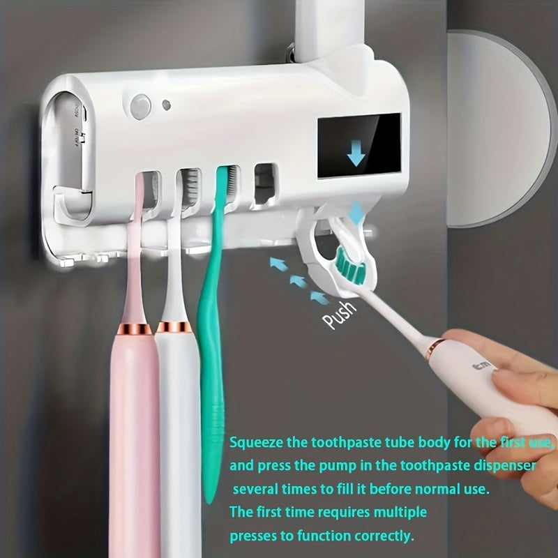 Wall Mounted Toothbrush Holder