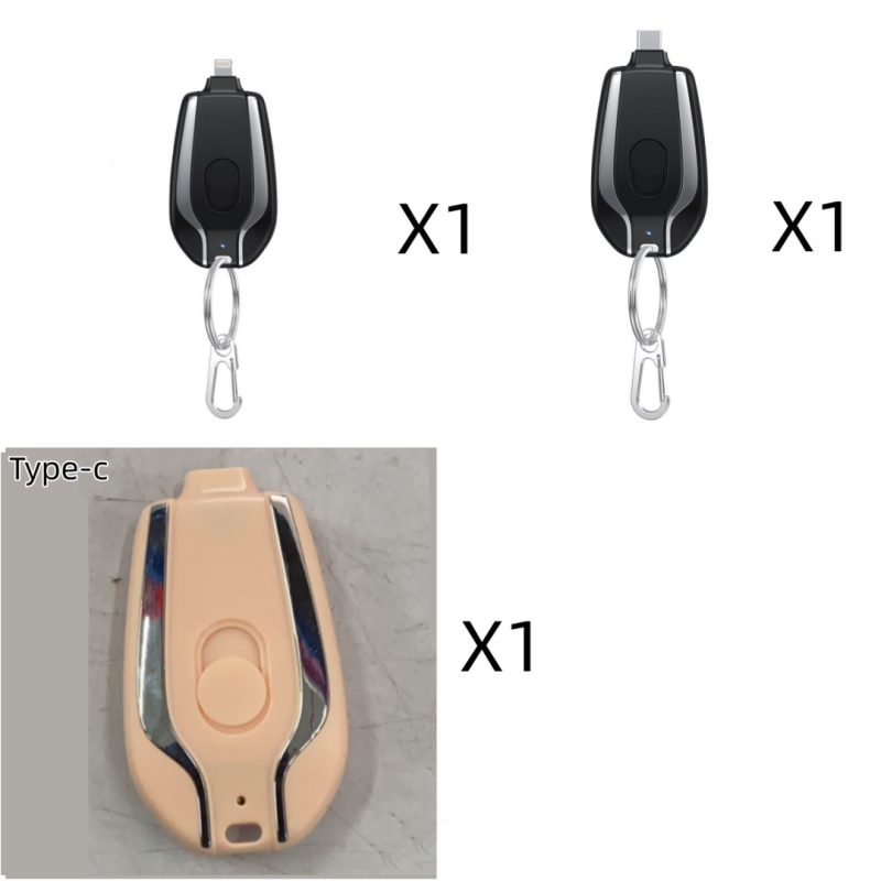 Emergency Pod Keychain Charger