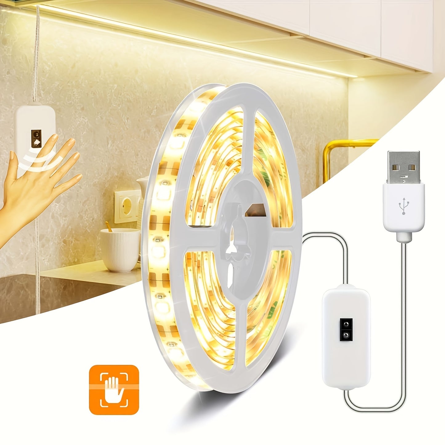 Motion Sensor Cabinet Strip Lights