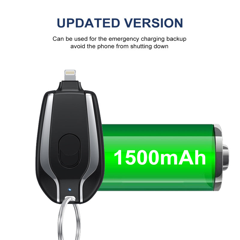 Emergency Pod Keychain Charger
