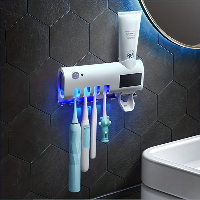 Wall Mounted Toothbrush Holder