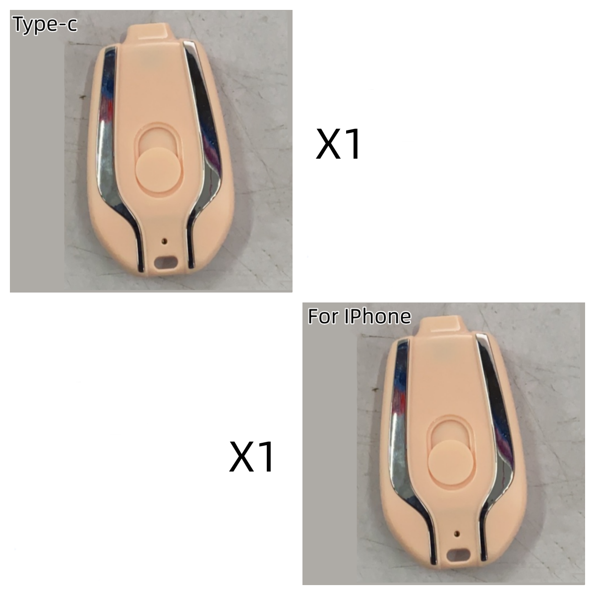 Emergency Pod Keychain Charger