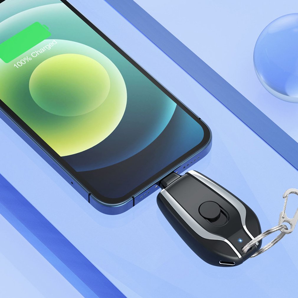 Emergency Pod Keychain Charger