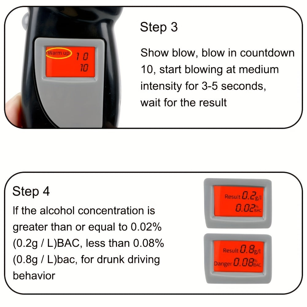 Digital Breath Alcohol Tester!