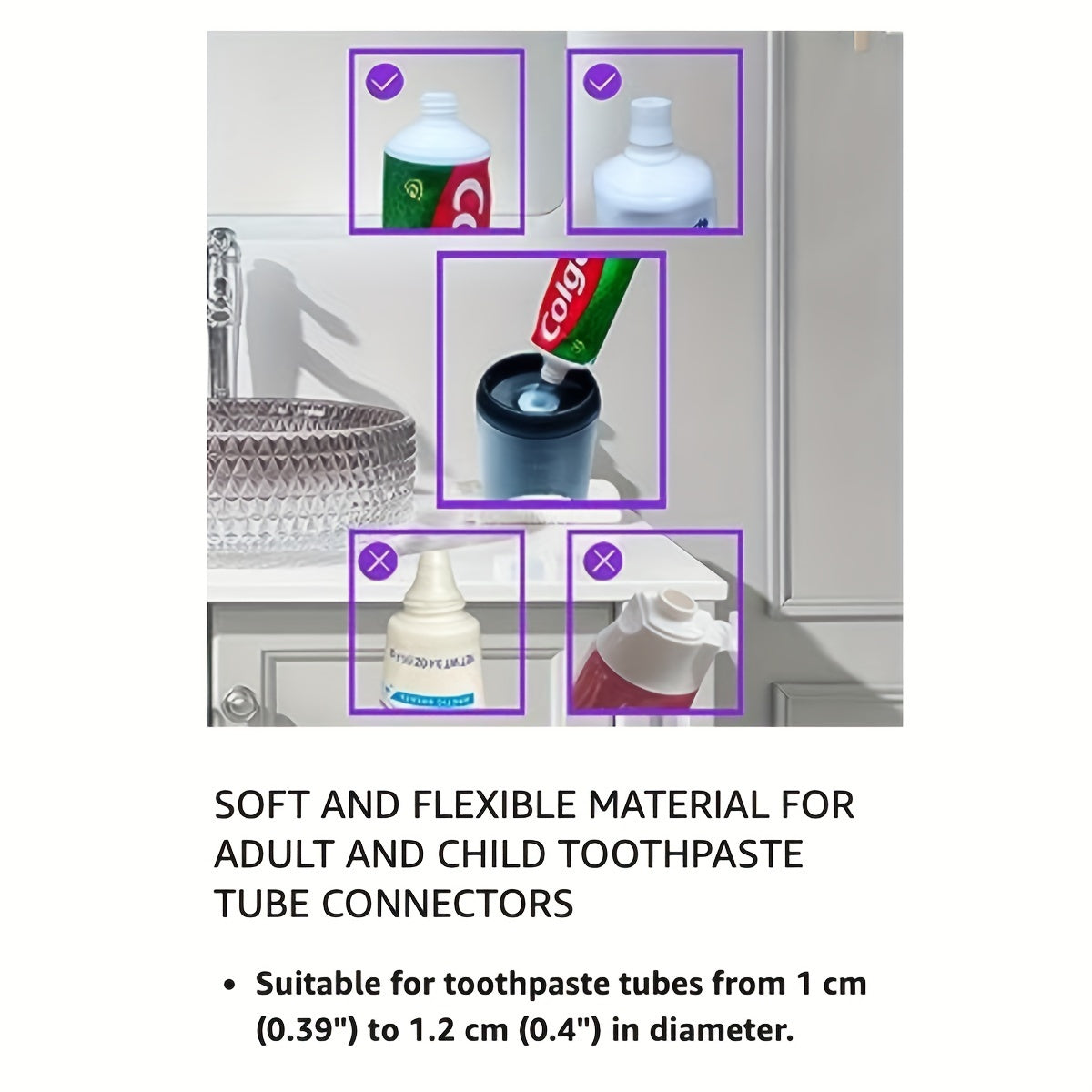 Wall Mounted Toothbrush Holder