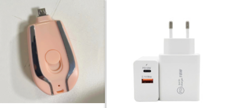 Emergency Pod Keychain Charger