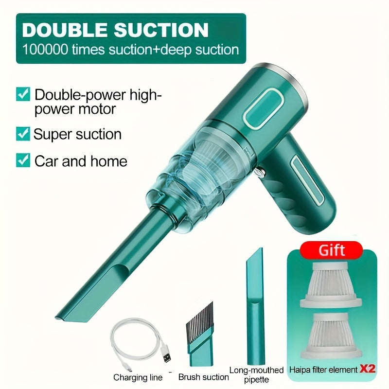 Portable Home And Car Vacuum Cleaner