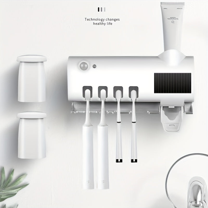 Wall Mounted Toothbrush Holder