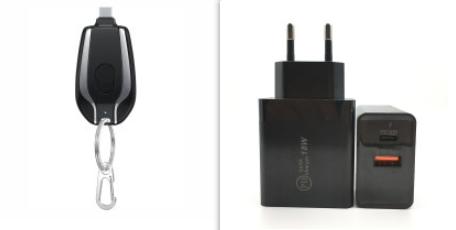 Emergency Pod Keychain Charger
