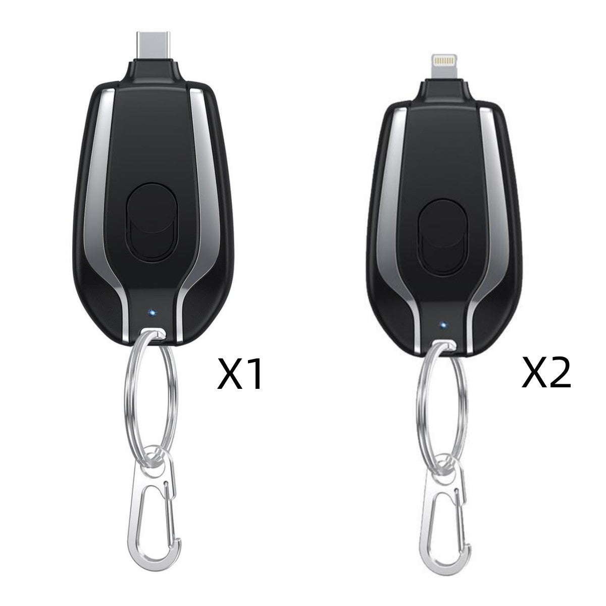 Emergency Pod Keychain Charger