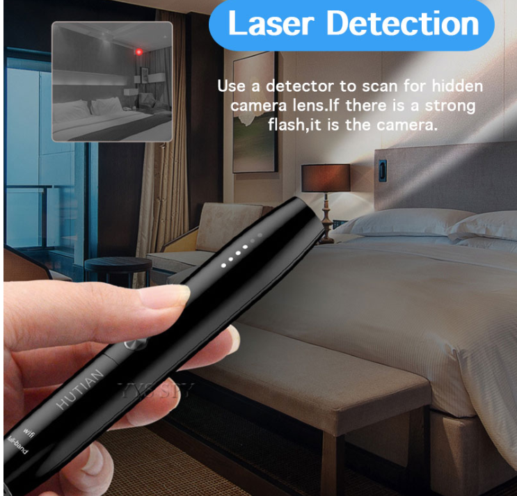 Bugs Finder Spy Gadgets Detector GPS Tracking GSM Card Locator Mini Cam Hidden Camera Pen Spy Wiretap Sound Signal Hunter Finder