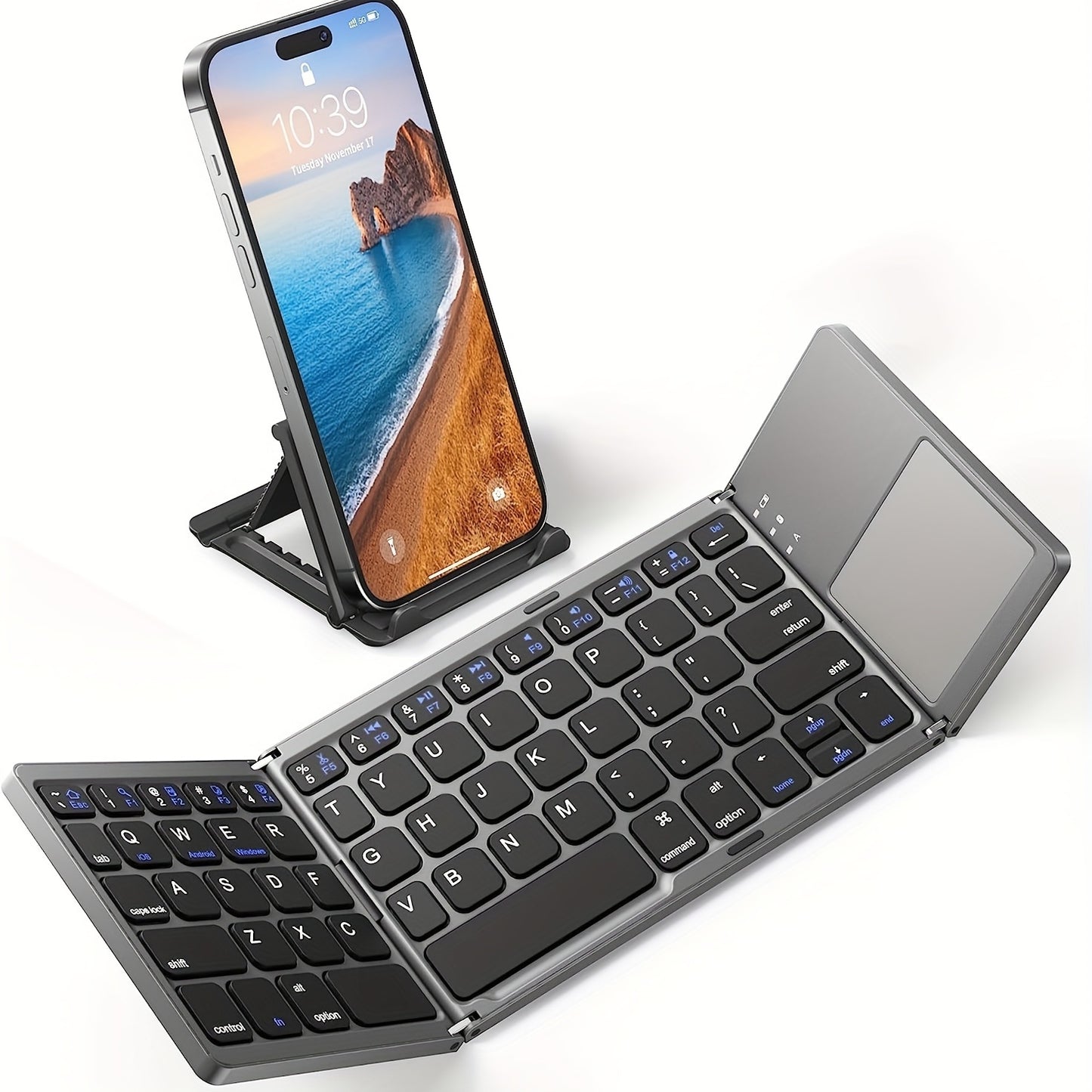 Wireless Three Fold Keyboard
