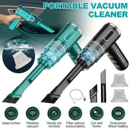 Portable Home And Car Vacuum Cleaner